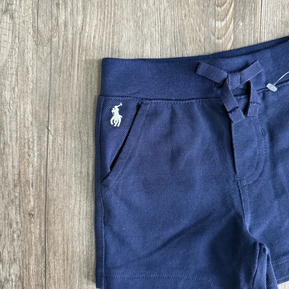 Ralph Lauren Baby Navy Logo Shorts